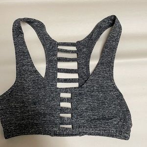 Victoria’s Secret PINK sports bra, grey, xs